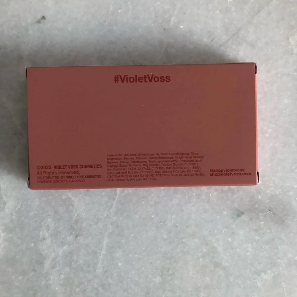 Violet Voss Whispering Rose Blush and Highlighter Palette